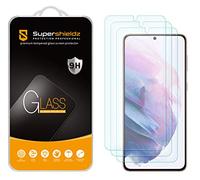Supershieldz (3 Pack Designed for Samsung Galaxy (S21 Plus 5G) Tempered Glass Screen Protector, Anti Scratch, Bubble Free