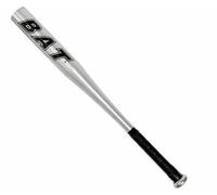 "Supershock 25-Inch Aluminum Alloy Baseball Bat - Durable Thick Bar for Enhanced Performance (Silver, 25")