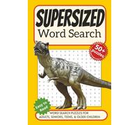 Supersized Word Search Puzzle Book: Word searches with easy-to-read print about Supersized, Gigantic, Humongous Things, and More. 6x9 inches, 110 ... Gift for Vacations, Holidays and Free Times.