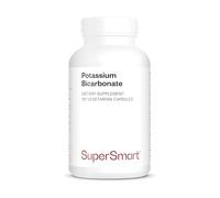 Supersmart - Potassium Bicarbonate 5400 mg Per Serving - for Acid-Base Balance & Healthy Cardiovascular System | Non-GMO & Gluten Free - 120 Vegetarian Capsules