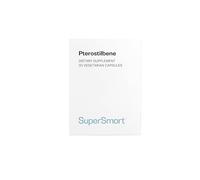 Supersmart - Pterostilbene - More Powerful Than Resveratrol Supplement - Anti Aging & Antioxidant - Metabolic Booster | Non-GMO & Gluten Free - 30 Vegetarian Capsules