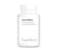 SuperSmart - Spermidine - Anti Aging Supplement Promotes Autophagy - 100% Vegan Friendly | Additive-Free, Non-GMO & Gluten Free - 60 Vegetarian Capsules