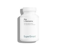 Supersmart - Zinc L-Carnosine - Gut Health & Anti Inflammatory Supplement - Help Reduce Acid Reflux | Non-GMO & Gluten Free - 90 Vegetarian Capsules