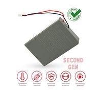 SuperSmashMedia® - 1000mAh Replacement Battery Pack Kit for 2nd Gen PlayStation 4 PS4 Wireless Controller Dualshock 4 (Sony PlayStation 4 V2 PS4 Pro) + USB Cable