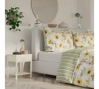 Supersoft by Cozee Home Sunflower Butterfly 3 Piece Duvet Set SUNFLOWER DOUBLE