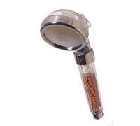 Supersoft Medium Turbo Adjustable Shower Head - Increases Pressure - Filters Hard Water - Saves Energy