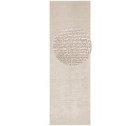 Supersoft Unicolor Short-Pile Beige Rug - 80X250 cm