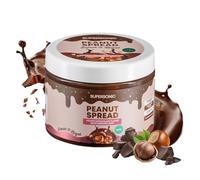 SUPERSONIC Peanut Butter Keto Protein Cream Set 250g - Spread, Sugar-Free, Low-Carb, Chocolate-Nutty Peanut Butter Ideal for Fitness - Vegan Protein Cream, Keto Snack, Peanut Butter