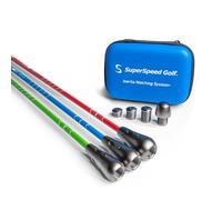SuperSpeed Golf Speed Sticks Pro | New Model 2025 | Padraig Harrington Swing Speed Training System | Gain Speed and Distance | App Training Logs
