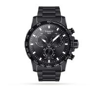 Tissot SuperSport Chrono Black IP Bracelet Watch