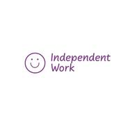 SuperStickers Assessment Stamper for teachers: Independent Work - Purple Ink