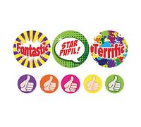 SuperStickers Praise Words Stickers (1240 x 25mm/10mm Stickers), DAS11217