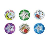 SuperStickers Sticker Solutions 25 mm Sparkling Praise Sticker Bumper Pack