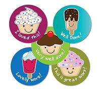SuperStickers Sweet Treats Variety Sticker (Pack of 125 x 28mm Stickers), DMS13616