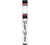 SUPERSTROKE 2026 ZENERGY TLT OFF-AXIS PISTOL 2.0 PUTTER GRIP - WHITE / RED