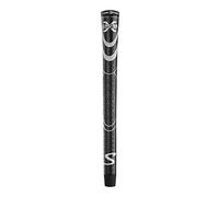 SuperStroke Cross Comfort Golf Club Grip, Black/Gray (Oversized) | Soft & Tacky Polyurethane That Boosts Traction | X-Style Surface & Non-Slip | Swing Faster & Square The Clubface More Naturally (446524)