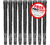 SUPERSTROKE LAMKIN CROSSLINE 2.0 FULL CORD GOLF GRIP - BLACK MIDSIZE