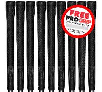 SuperStroke Crossline 2.0 Jumbo Golf Club Grips .60 Round Choice for Control and Confidence - Black
