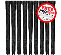 SuperStroke Crossline 2.0 Standard Golf Club Grips, .60 Round, Choice for Control and Confidence, Black