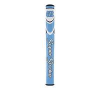 SuperStroke NCAA Golf Putter Grip, University of North Carolina (Mid Slim 2.0) | Cross-Traction Surface Texture and Oversized Profile | Even Grip Pressure for a More Consistent Stroke | Non-Slip Grip