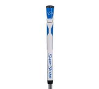 SuperStroke NFL Golf Club Grip, Indianapolis Colts (Mid Slim 2.0) | Cross-Traction Surface Texture and Oversized Profile | Even Grip Pressure for a More Consistent Stroke | Non-Slip Grip