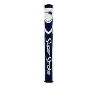 SuperStroke NFL Golf Putter Grip, New England Patriots (Mid Slim 2.0) | Cross-Traction Surface Texture and Oversized Profile | Even Grip Pressure for a More Consistent Stroke | Non-Slip Grip,