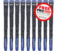 SuperStroke/Lamkin REVL Element Half Cord Midsize Grip Gry/Blue