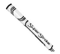 SUPERSTROKE TLT LH PISTOL 2.0 Putter Grip - White/Silver