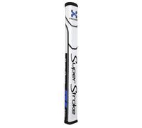 SuperStroke Traxion Flatso 1.0 Golf Putter Grip - Black/Blue/White