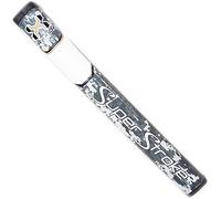 SuperStroke Traxion Pistol GT 1.0 Putter Grip | Improves Feedback and Tack, Enhances Feel and Comfort, No-Taper Technology, 10.50” in Length, Weighs 83g| White/Grey/Red (71200)