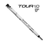 SUPERSTROKE ZENERGY 1.0P 17" Putter Grip - White/Black