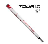 SUPERSTROKE ZENERGY 1.0P 17" Putter Grip - White/Red