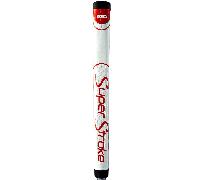 SUPERSTROKE ZENERGY 2.0 PT PUTTER GRIP - WHITE / RED