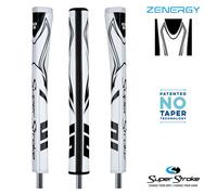 SuperStroke Golf Zenergy Claw 1.0 Putter Grip (White/Black)