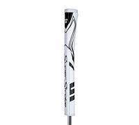 SuperStroke Zenergy Claw 2.0 Putter Grip - Optimized for Claw Style Putting with Enhanced Spyne Technology and No-Taper Comfort - White / Black