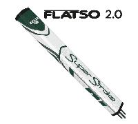 SUPERSTROKE ZENERGY FLATSO 2.0 Putter Grip - White/Green