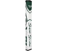 SUPERSTROKE ZENERGY FLATSO 2.0 PUTTER GRIP - WHITE / GREEN