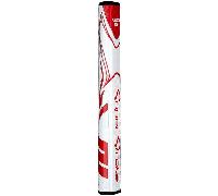 SUPERSTROKE ZENERGY FLATSO 3.0 PUTTER GRIP - WHITE / RED