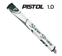 SUPERSTROKE ZENERGY PISTOL GT 1.0 Putter Grip - White/Green