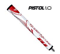 SUPERSTROKE ZENERGY PISTOL GT 1.0 Putter Grip - White/Red