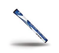 SuperStroke Zenergy Pistol GT Tour Putter Grip - Enhanced Spyne Technology, Classic Pistol Shape with No-Taper Comfort Blue / White