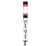 SuperStroke Zenergy TLT Off-Axis Pistol 2.0 Right Hand Putter Grip, Zero-Torque, Lie-Angle-Balanced to help maintain Stability, Control Face Rotation, and Repeat a Smooth, Pendulum-Style stroke, Red