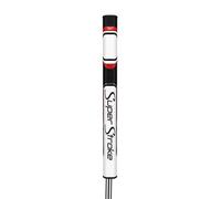 SuperStroke Zenergy TLT Off-Axis Tour 2.0 XL Right Hand Putter Grip, Zero-Torque, Lie-Angle-Balanced to help maintain Stability, Control Face Rotation, and Repeat a Smooth, Pendulum-Style stroke, Red