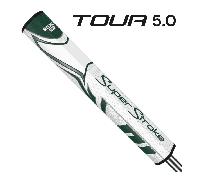 SUPERSTROKE ZENERGY TOUR 5.0 Putter Grip - White/Green
