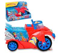 SUPERTHINGS Bite Attack SuperThings Kazoom Power Doc Vroom Vehicle Contains 1 Bite Attack Vehicle, 1 Doc Vroom Exclusive, 1 Removable Jail