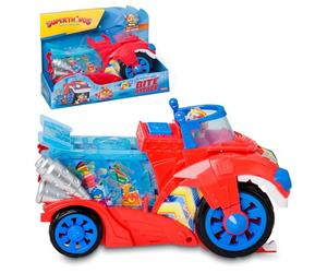 SUPERTHINGS Bite Attack SuperThings Kazoom Power Doc Vroom Vehicle Contains 1 Bite Attack Vehicle, 1 Doc Vroom Exclusive, 1 Removable Jail