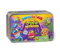 SUPERTHINGS Dino Destroyer Tin - With 5 exclusive SuperThings dinosaurs with metallic effect