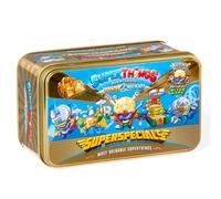 SUPERTHINGS Gold Tin Power Machine Series - Contains all the special figures from Power Machine series. Includes the ultra-rare (Doctor Volt), 2