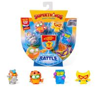 SUPERTHINGS KAZOOM POWER Battle - 5 Pack. Contains 5 Superthings (Including 1 Surprise Figure and 1 Silver Captain). Pack 5 of 6