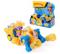 SUPERTHINGS KAZOOM POWER - Combat Vehicle Multy. Kid Multy's combat vehicle from the animated series "Kazoom Power". Contains 1 Vehicle, 1 Exclusive Kid, 1 Weapon, and 1 Accessory